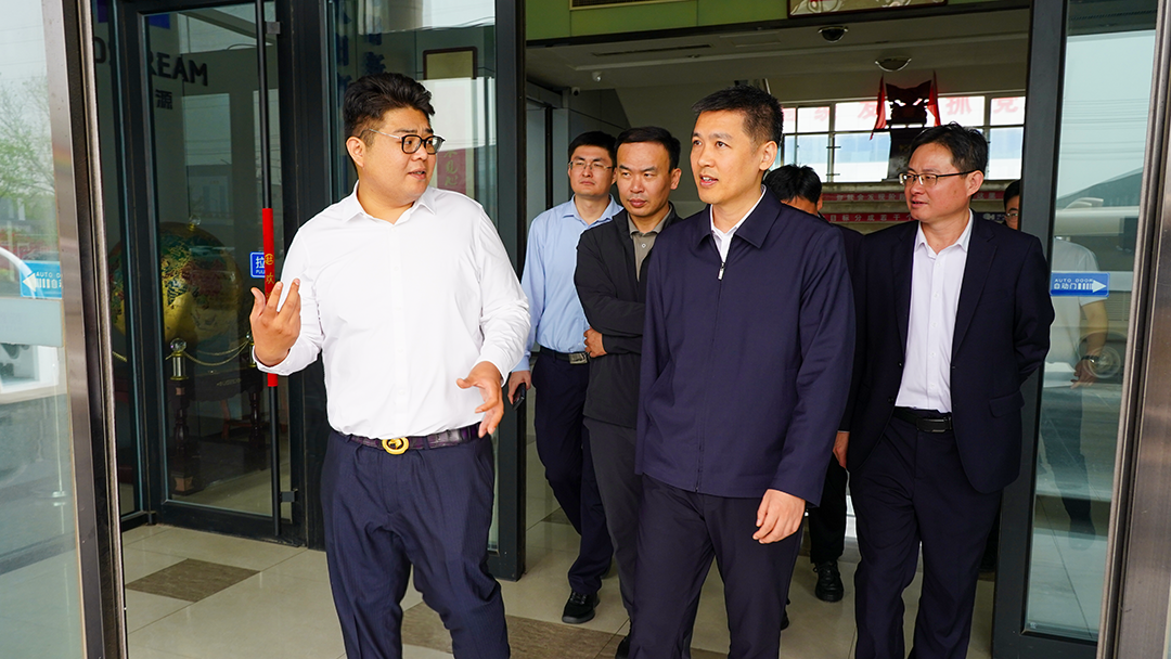 博兴县委副书记、代县长孔磊一行到访银河优越会GEG调研产业发展情况(图4)